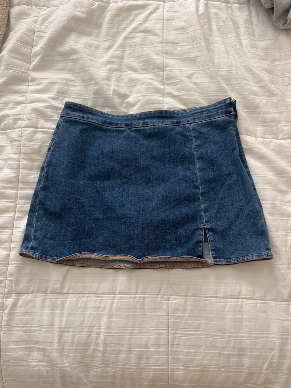 American Eagle- Denim Mini Skort- size 10
